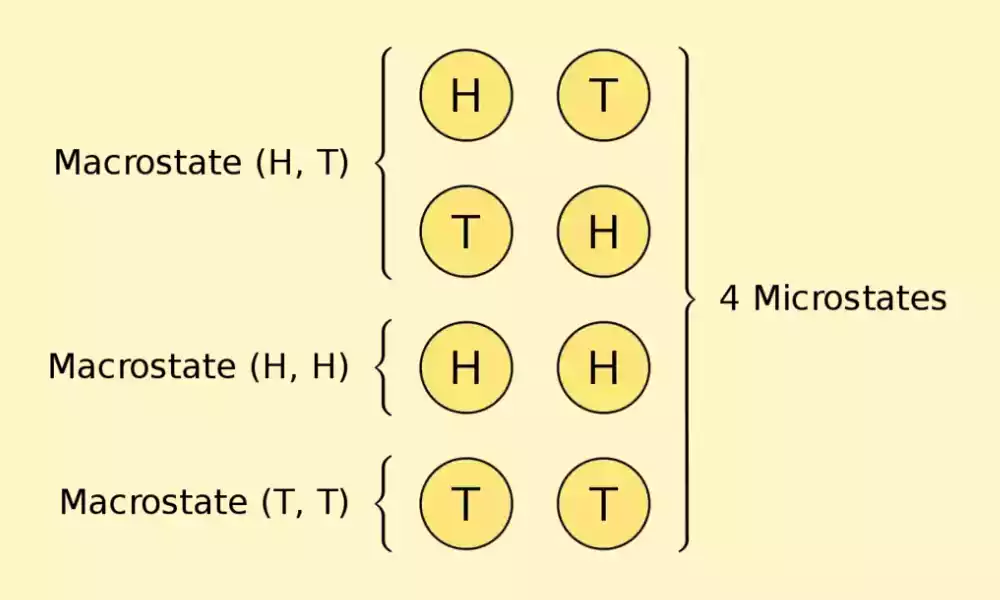 Difference Between Microstate and Macrostate