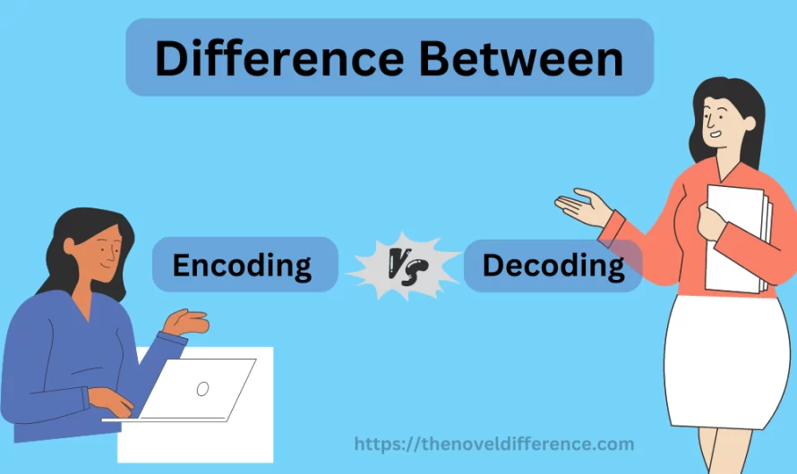 Difference Between Encoding and Decoding