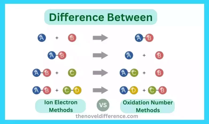 Difference Between Ion Electron and Oxidation Number Methods