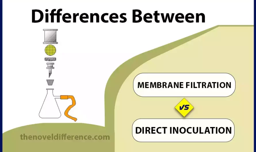 Difference Between Membrane Filtration and Direct Inoculation