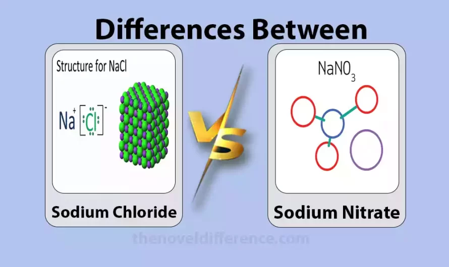 Difference Between Sodium Chloride and Sodium Nitrate