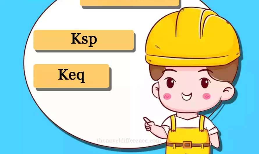 Difference Between Ksp and Keq