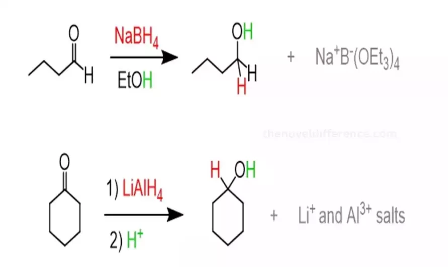 Difference Between LiAlH4 and NaBH4