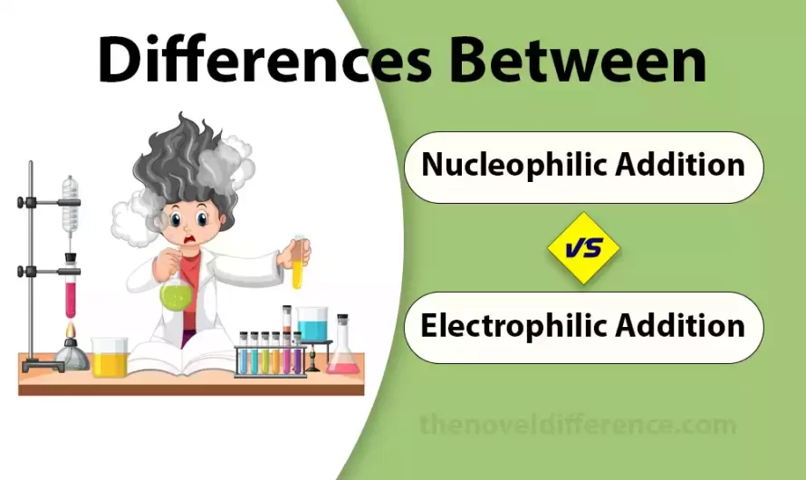 Difference Between Nucleophilic and Electrophilic Addition