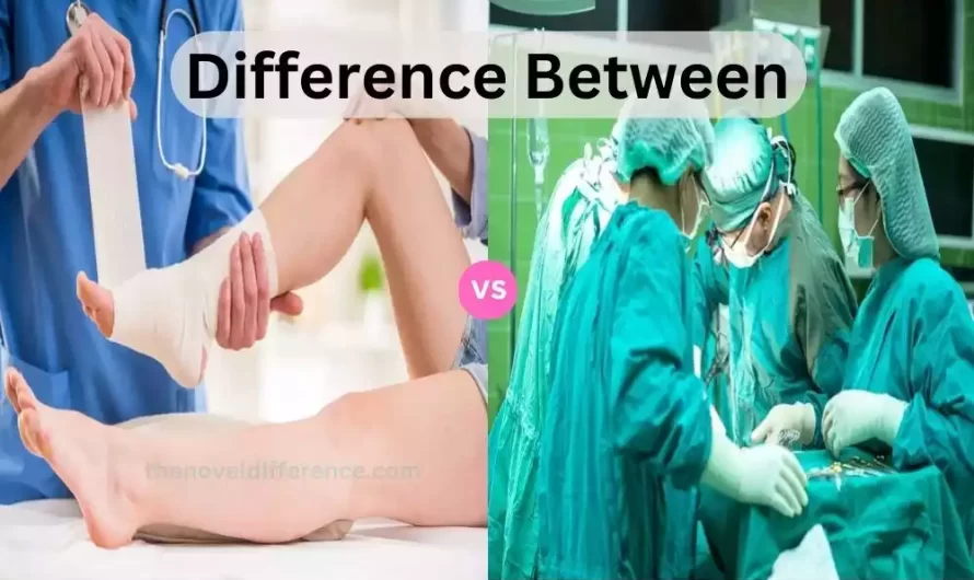 Difference Between Podiatrist and Orthopedic Surgeon