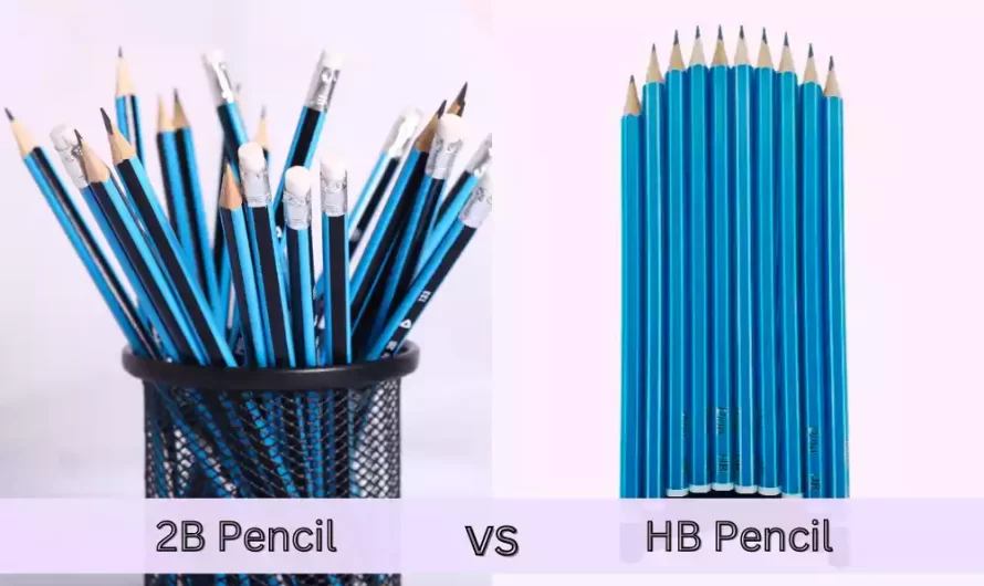 The best 12 diffence between 2B and HB Pencil
