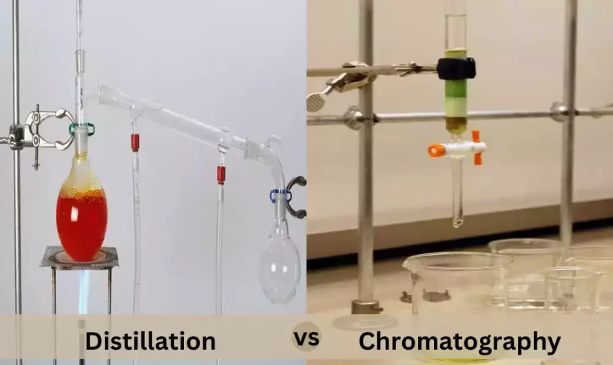 Difference Between Distillation and Chromatography