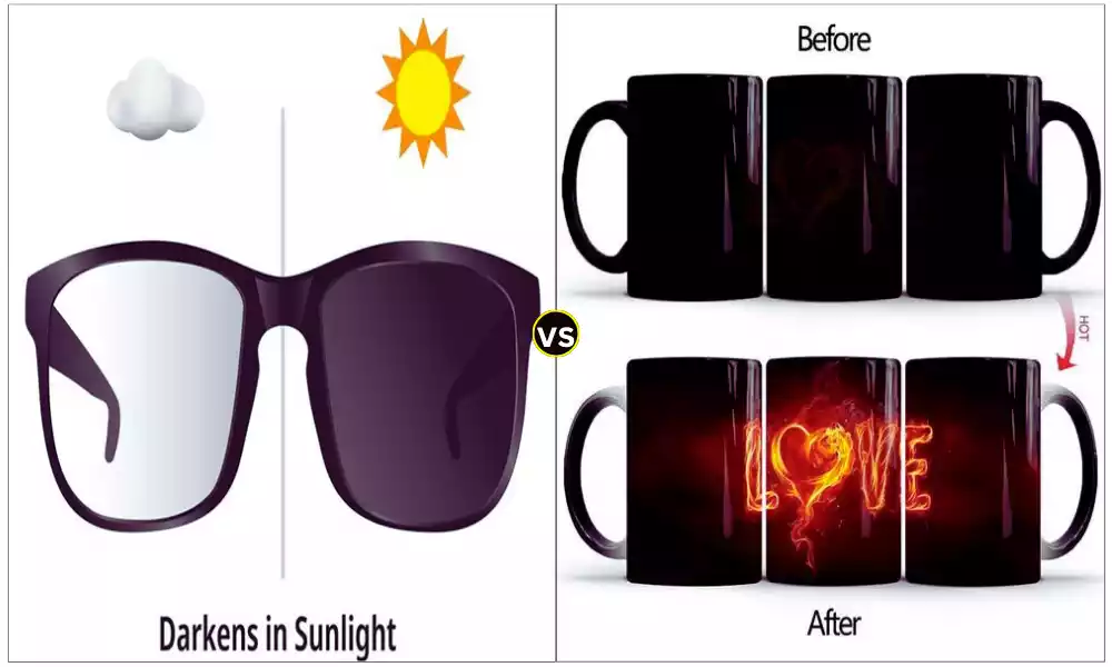 What Is The Difference Between Photochromic and Thermochromic