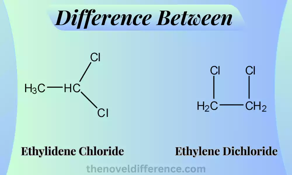 Difference Between Ethylene Dichloride and Ethylidene Chloride