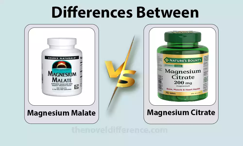 Difference Between Magnesium Malate and Magnesium Citrate