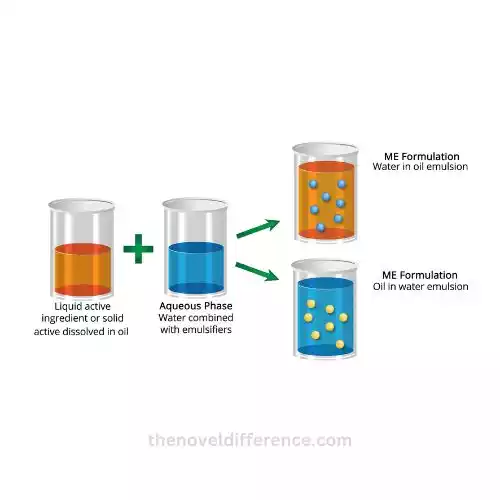 Microemulsion and Nanoemulsion