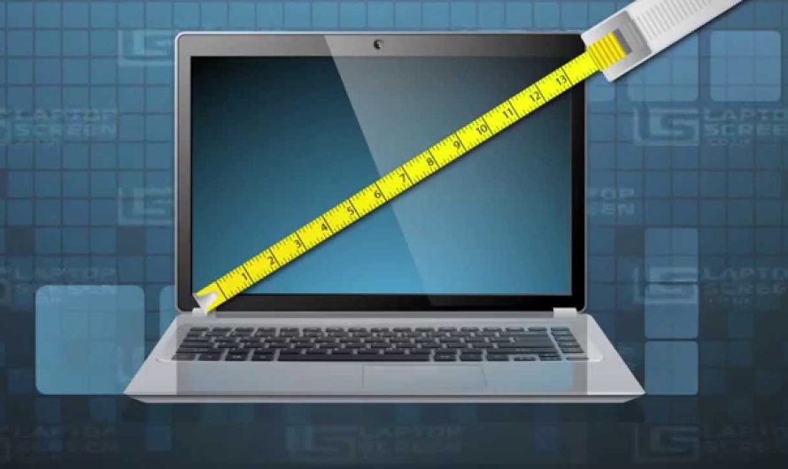 how to measure a laptop screen